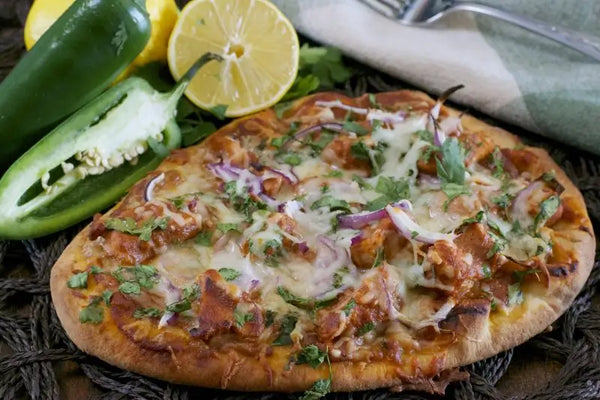Tikka Masala Naan Pizza