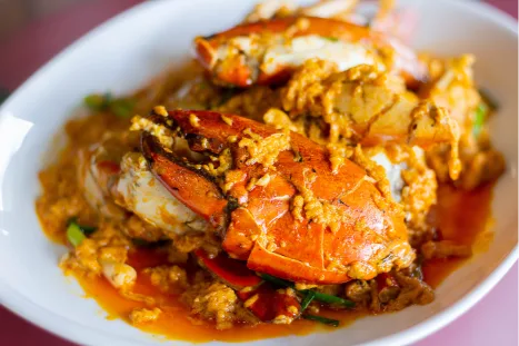 Red Curry Crab Stir-Fry