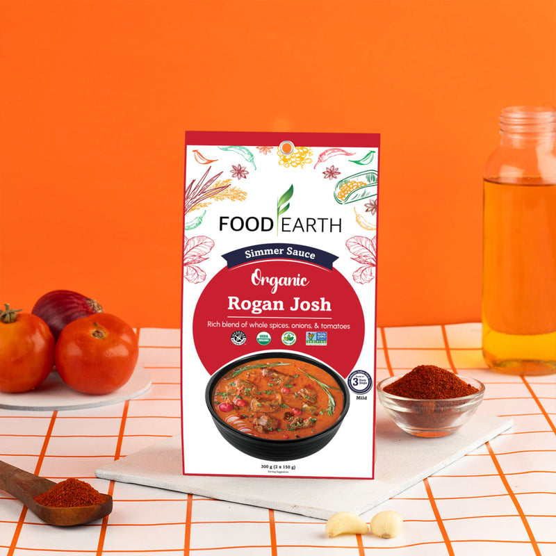 Organic Rogan Josh Simmer Sauce