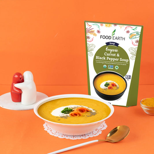 Organic Carrot & Black Pepper Soup