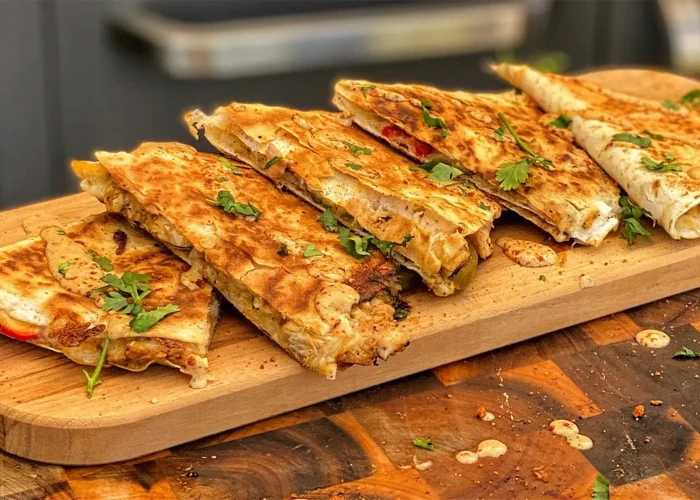 Spicy Vindaloo Quesadillas